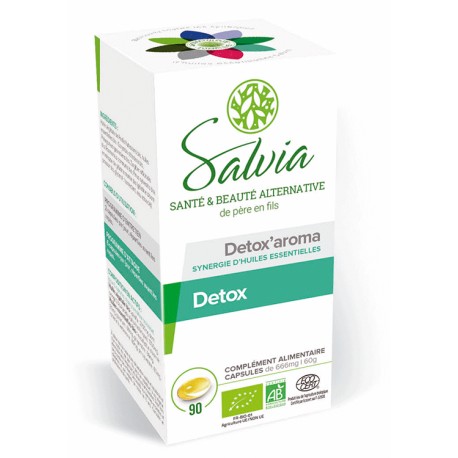 Safran'aroma safran et omega 3 bio en capsules - Salvia