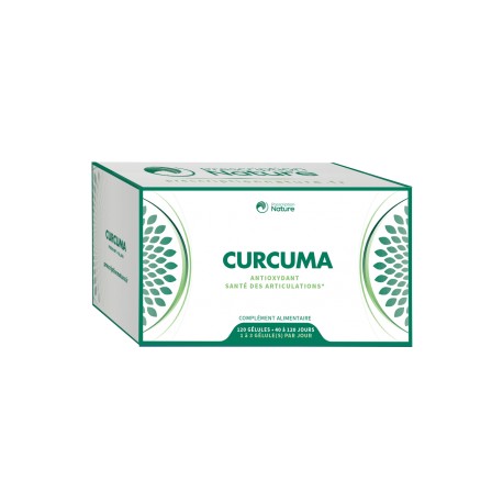 Curcuma - 120 gélules - Prescription Nature