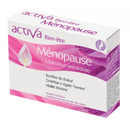 Ménopause - 30 gélules - Activa Bien être