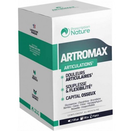 Artromax - 120 gélules - Prescription Nature