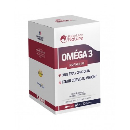 Oméga 3 - 90 capsules - Prescription Nature