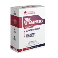 Zinc Vitamine D3- 60 gélules - Prescription Nature