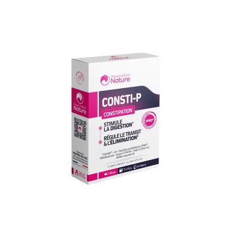 Consti-P- 30 gélules- Prescription Nature