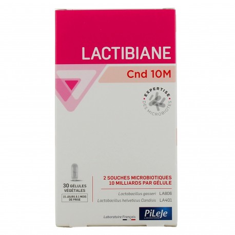 Lactibiane Cnd 10M - 30 géluless - Pileje