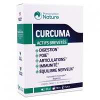 Curcuma - 120 gélules - Prescription Nature