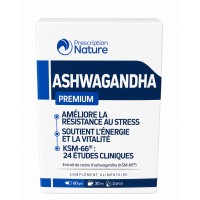 Ashwagandha - 60 gélules - Prescription Nature